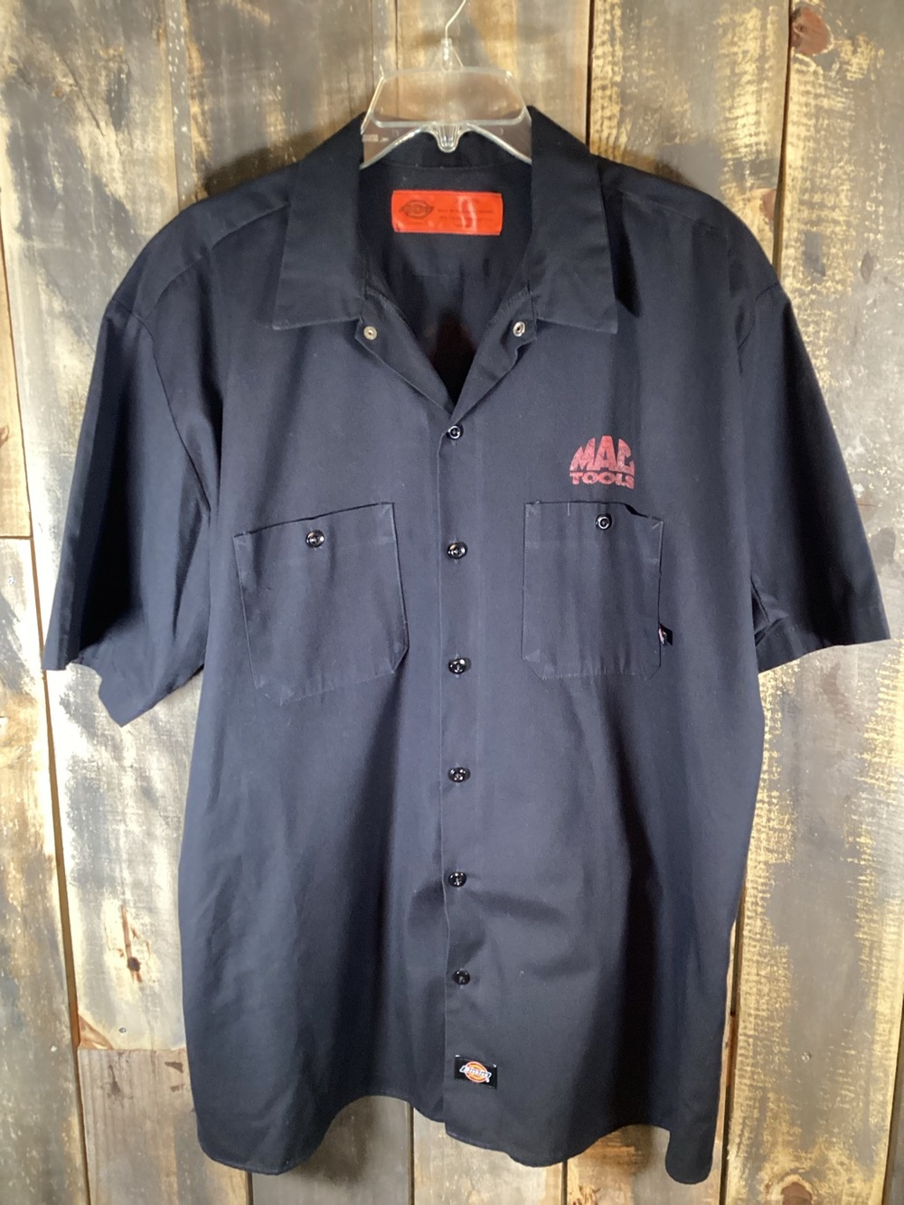 Dickies Mac Tools short sleeve work shirt men’s size XL